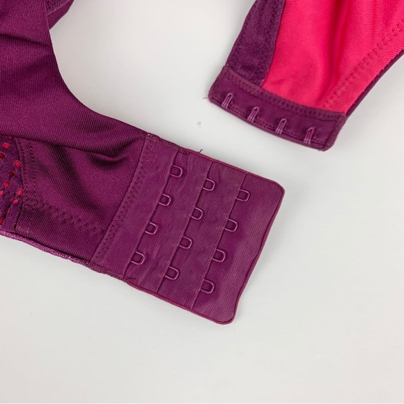 Soma Sport Max Support Underwire Purple Pink 44D - Picture 8 of 13